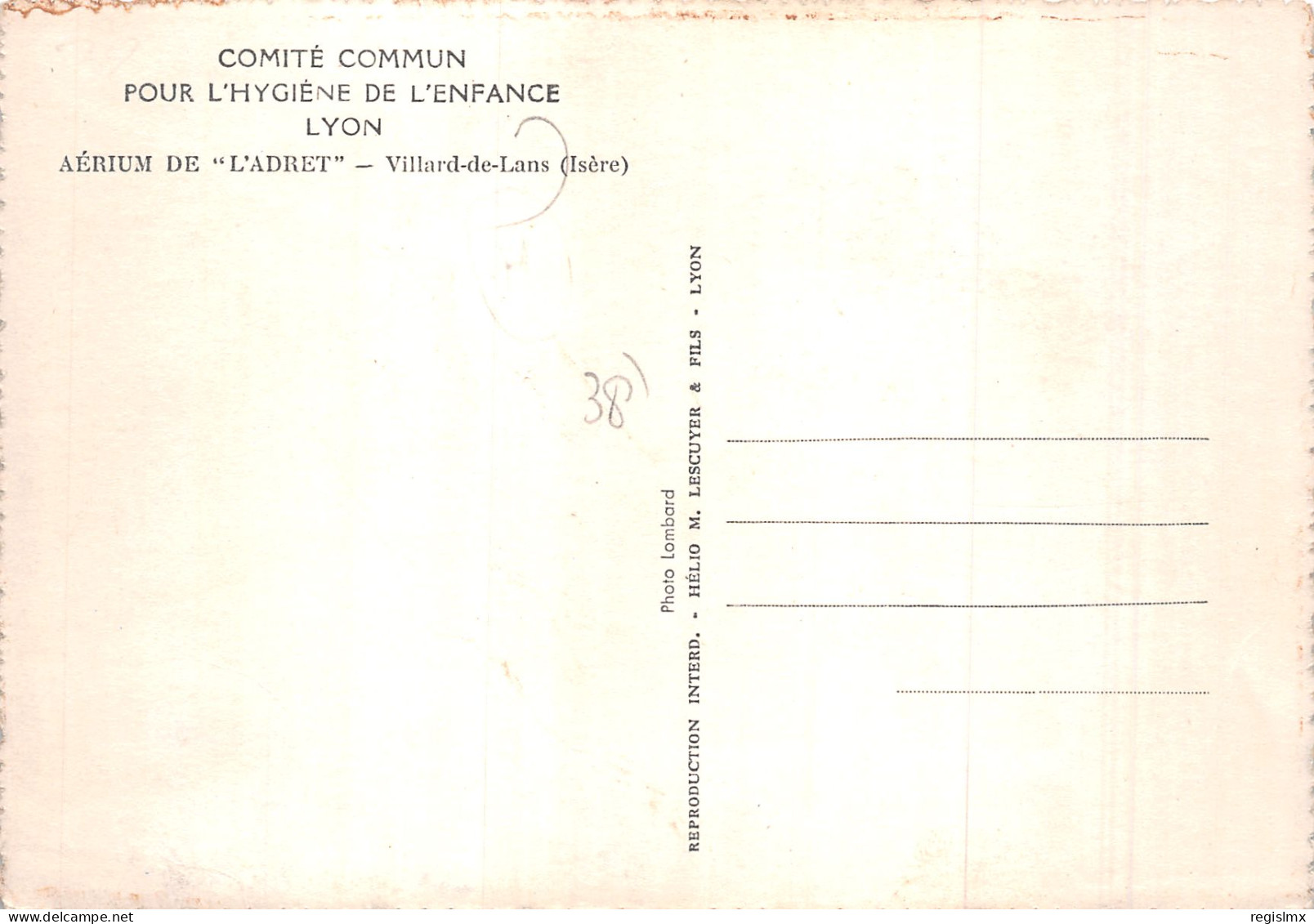 38-VILLARD DE LANS AERIUM DE L ADRET-N°2103-D/0021 - Villard-de-Lans