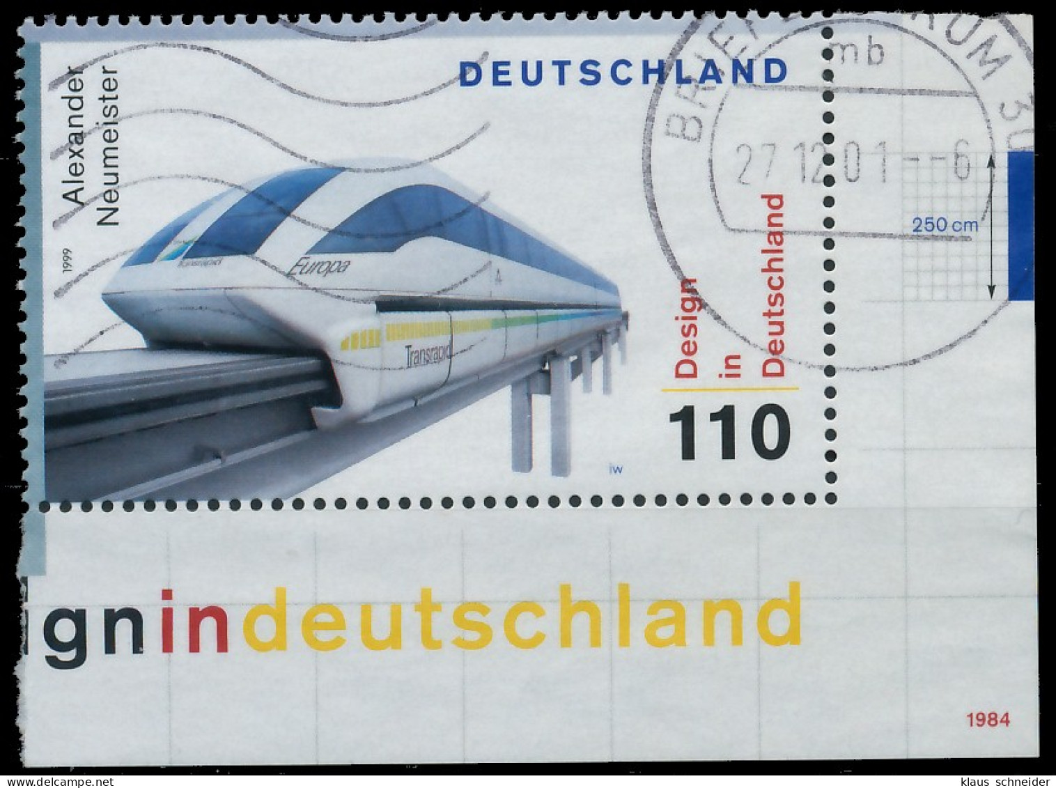 BRD BUND 1999 Nr 2071 Gestempelt X552702 - Used Stamps
