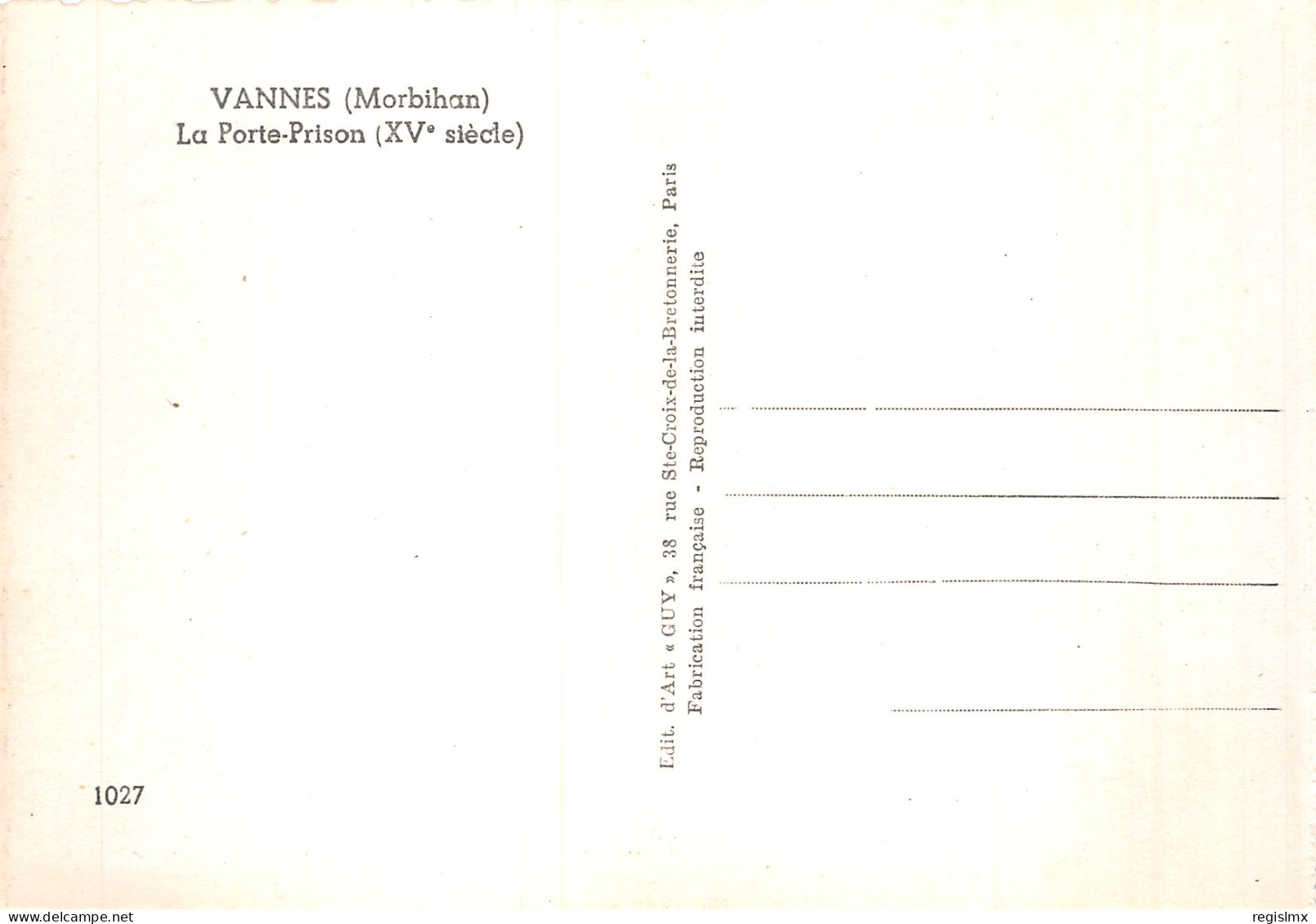 56-VANNES-N°2103-C/0019 - Vannes