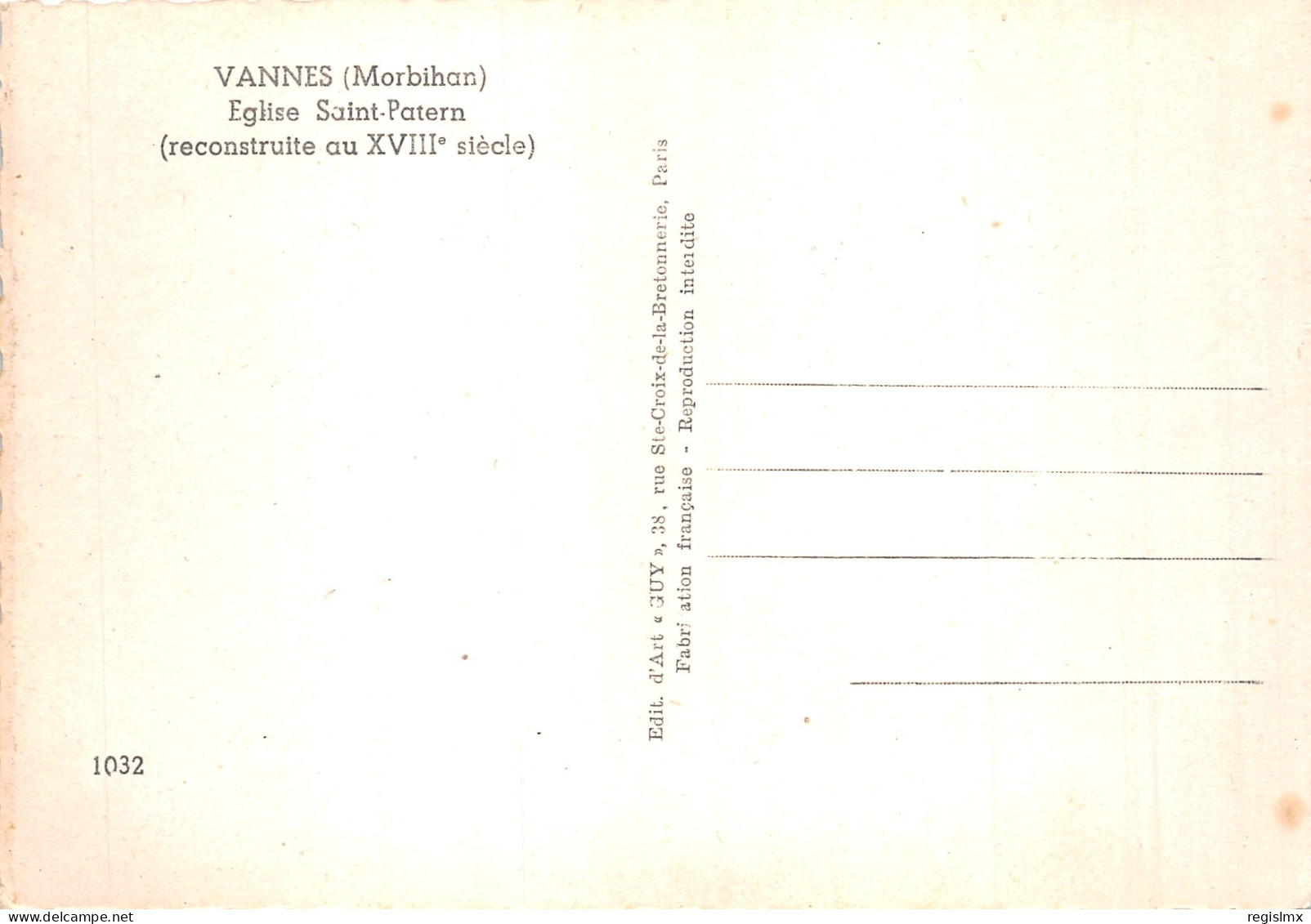 56-VANNES-N°2103-C/0007 - Vannes