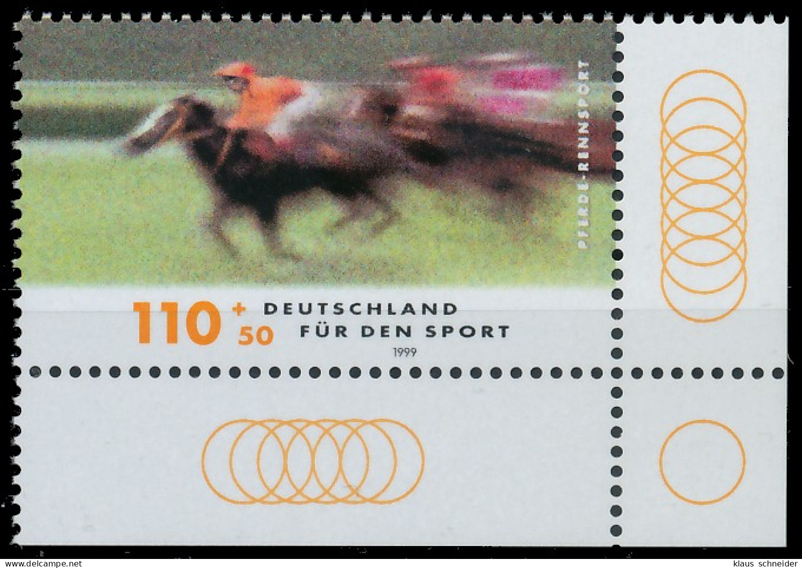 BRD BUND 1999 Nr 2033 Postfrisch ECKE-URE X5529FE - Unused Stamps