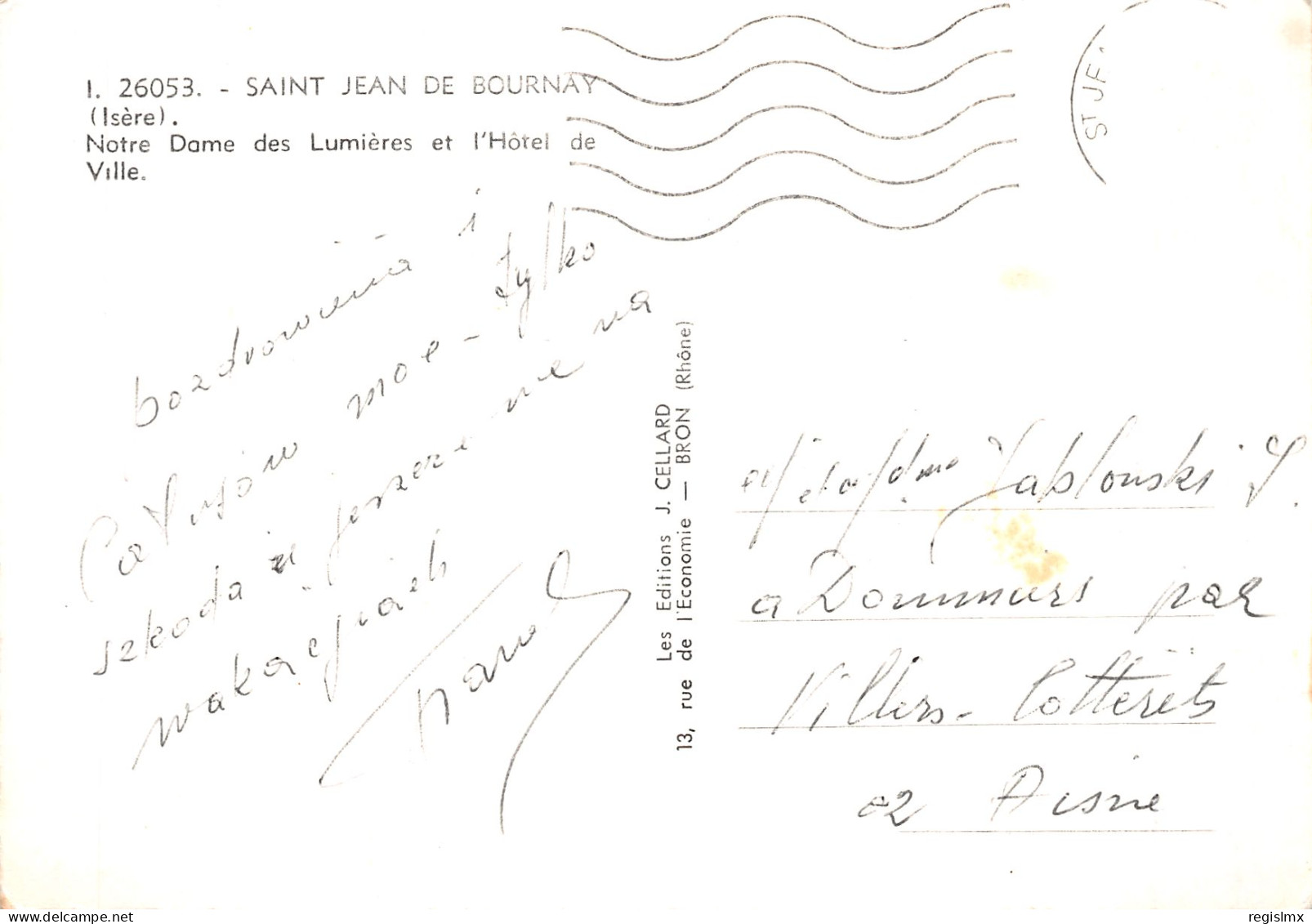 38-SAINT JEAN DE BOURNAY-N°2104-B/0071 - Saint-Jean-de-Bournay