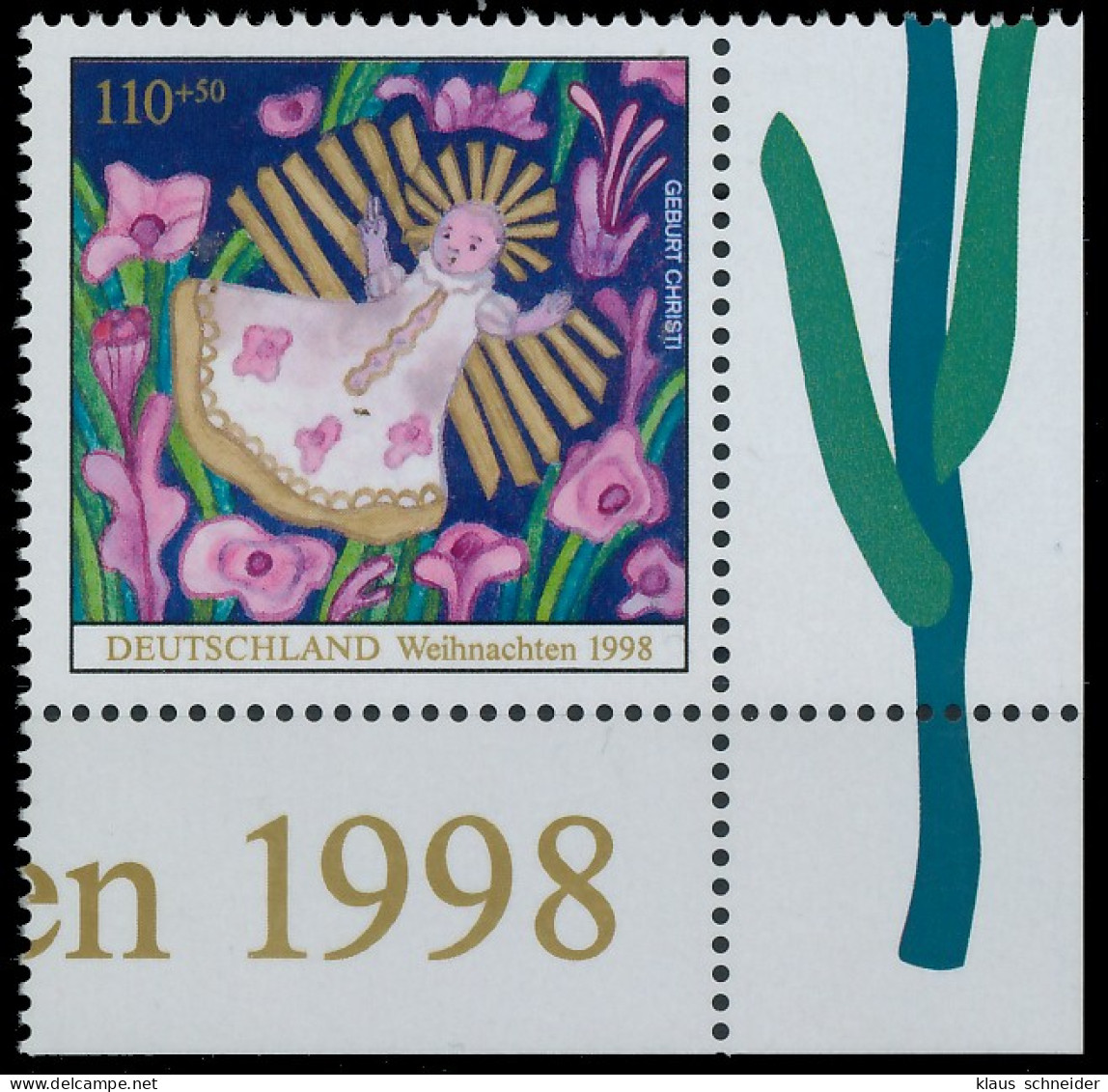BRD BUND 1998 Nr 2024 Postfrisch ECKE-URE X552A9A - Unused Stamps