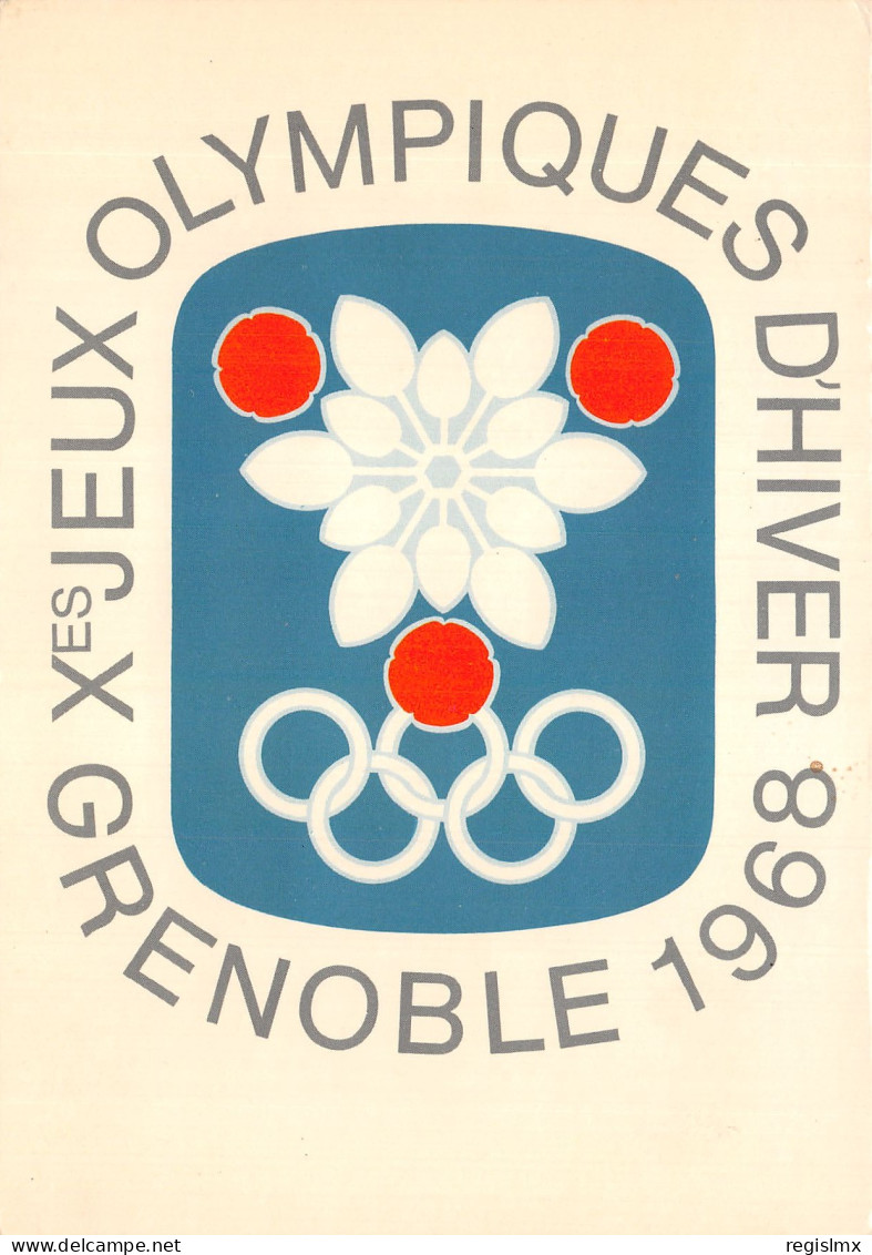38-GRENOBLE JEUX OLYMPIQUES 1968-N°2104-A/0181 - Grenoble
