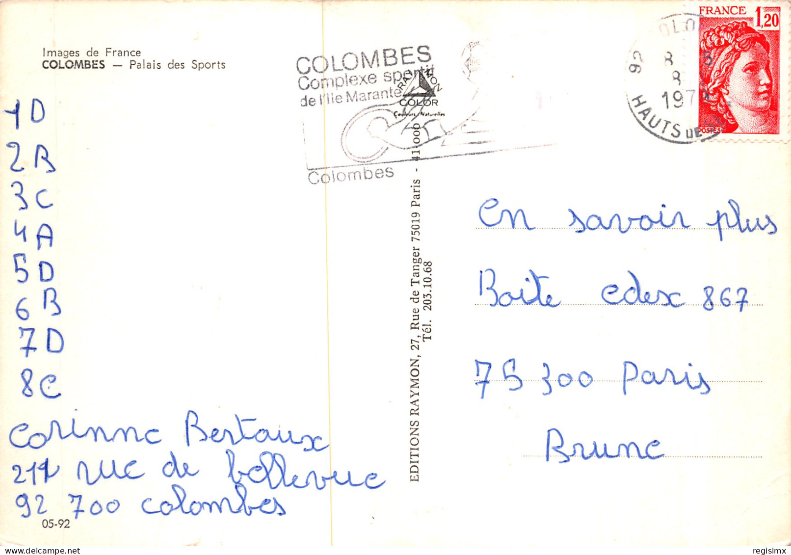 92-COLOMBES-N°2105-A/0271 - Colombes