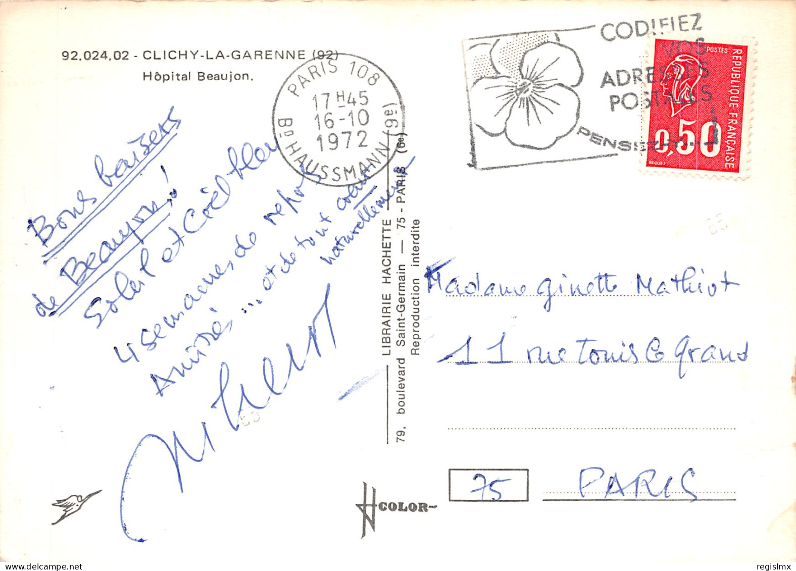 92-CLICHY LA GARENNE-N°2105-A/0197 - Clichy