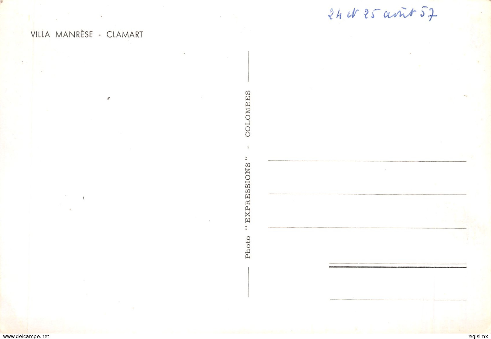 92-CLAMART VILLA MANRESE-N°2105-A/0145 - Clamart