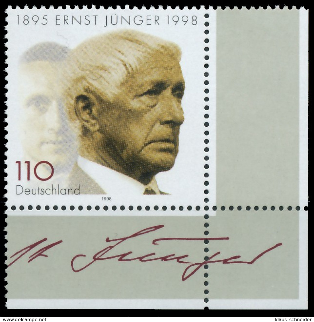 BRD BUND 1998 Nr 1984 Postfrisch ECKE-URE X557D2A - Unused Stamps
