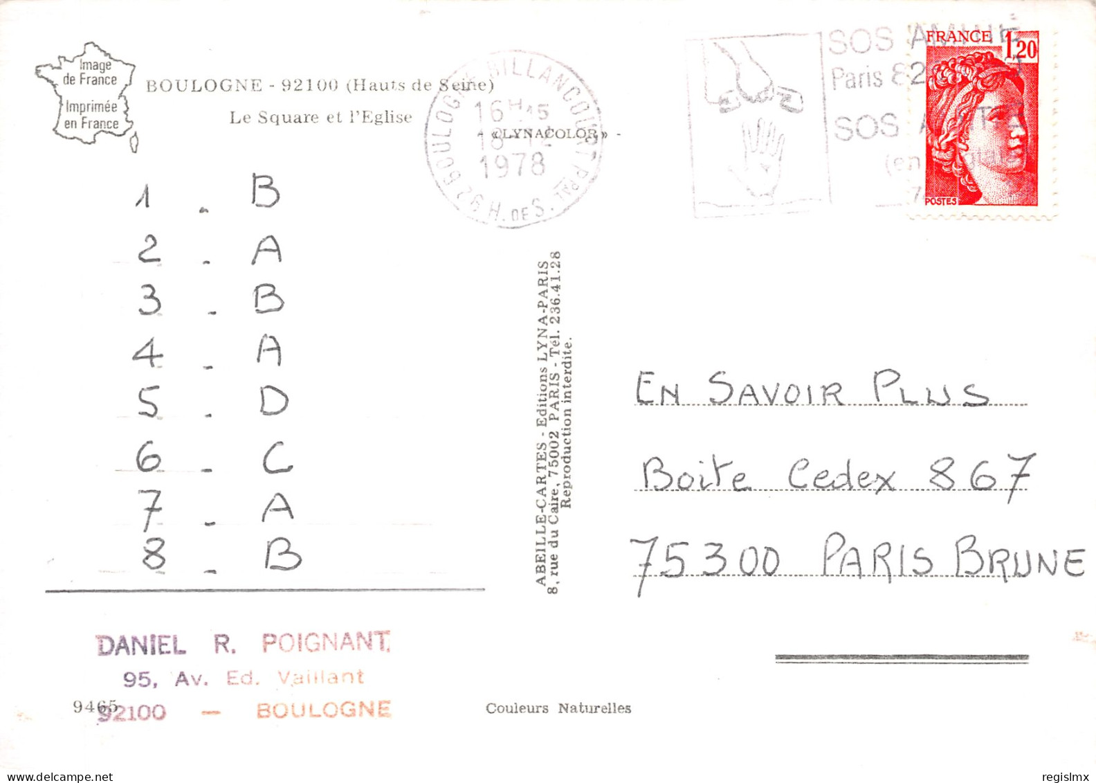 92-BOULOGNE-N°2104-D/0319 - Boulogne Billancourt