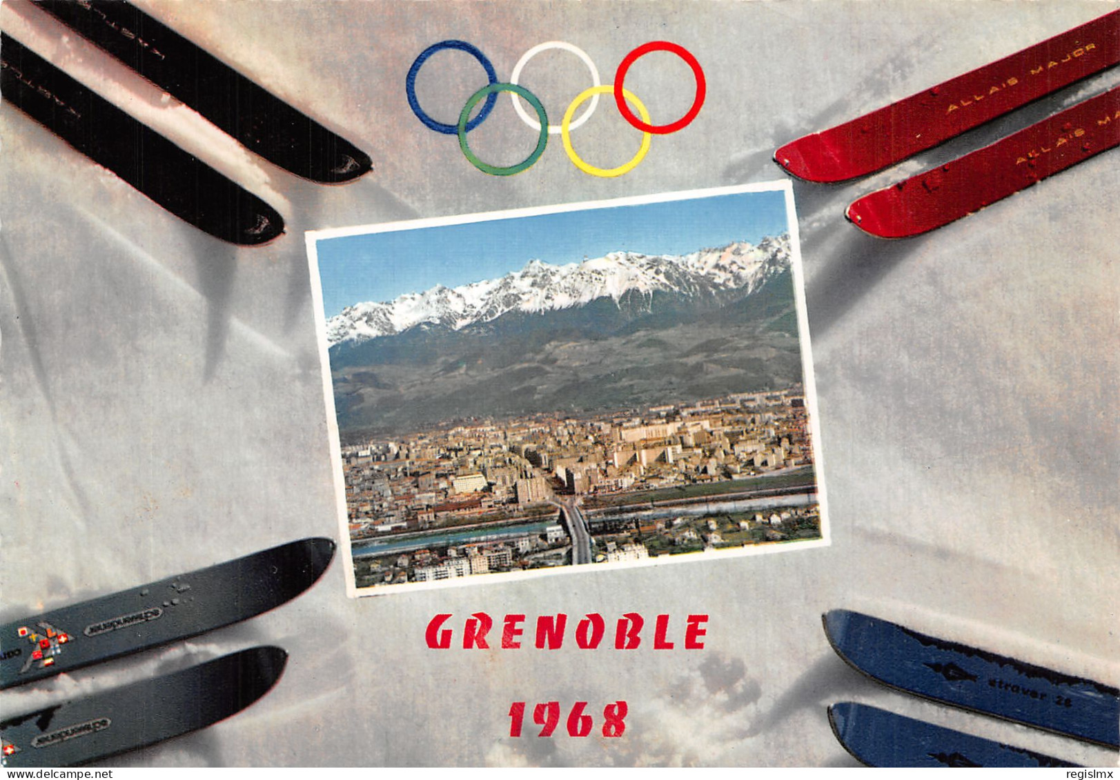 38-GRENOBLE JEUX OLYMPIQUES 1968-N°2104-C/0365 - Grenoble