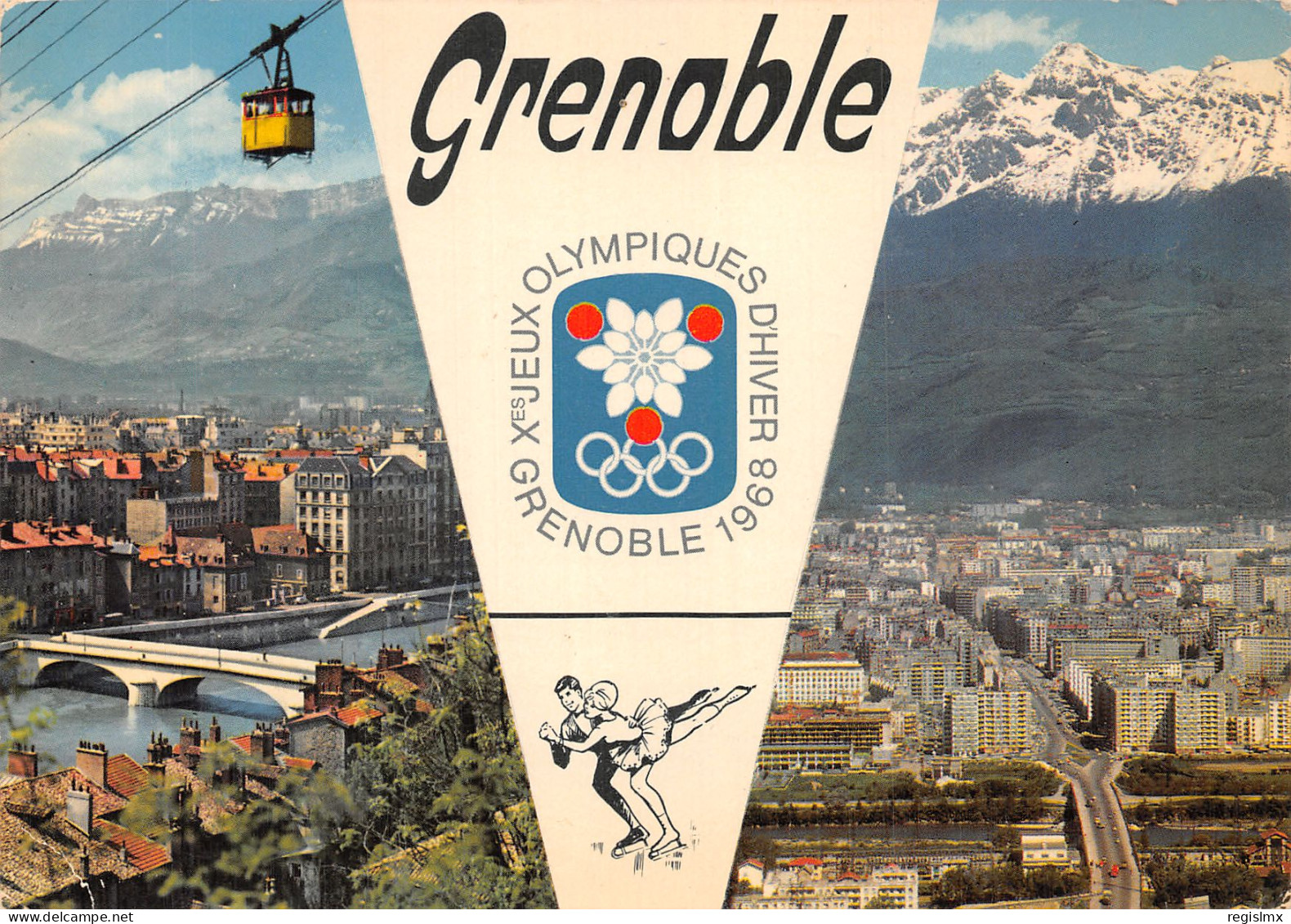 38-GRENOBLE JEUX OLYMPIQUES 1968-N°2104-C/0329 - Grenoble