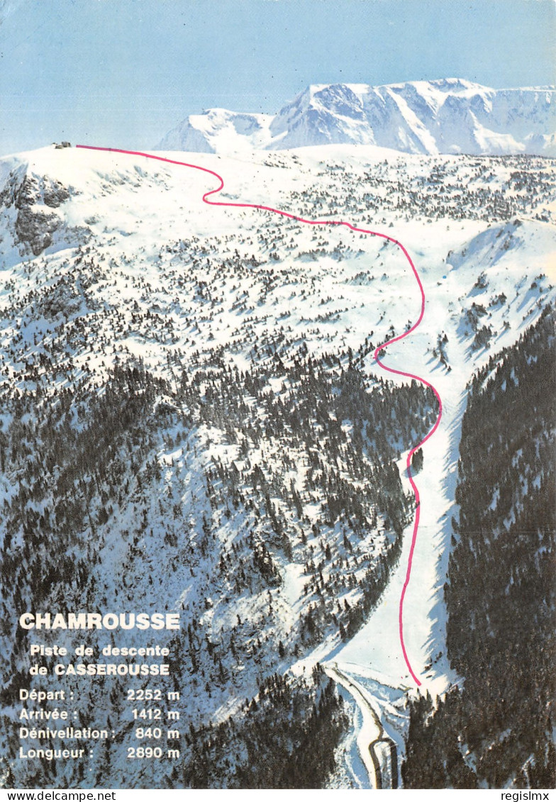38-CHAMROUSSE JEUX OLYMPIQUES-N°2104-C/0241 - Chamrousse