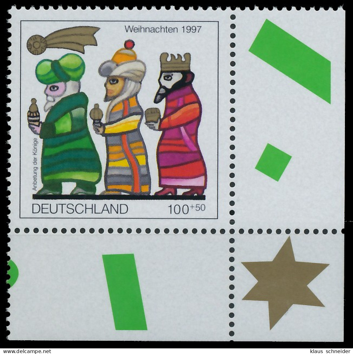 BRD BUND 1997 Nr 1959 Postfrisch ECKE-URE X557F5A - Unused Stamps