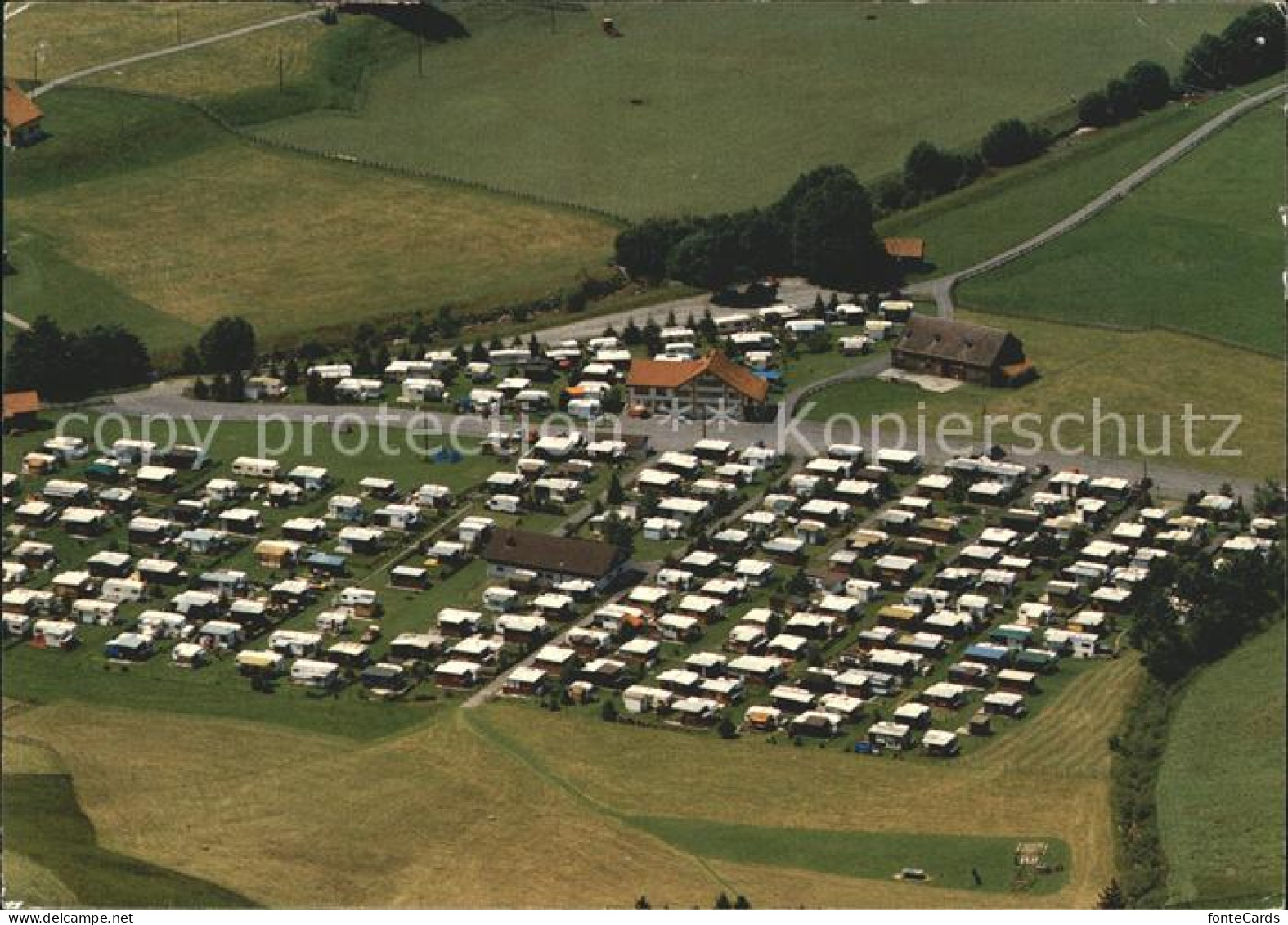 11877280 Jakobsbad Camping Anker Fliegeraufnahme Gonten - Sonstige & Ohne Zuordnung