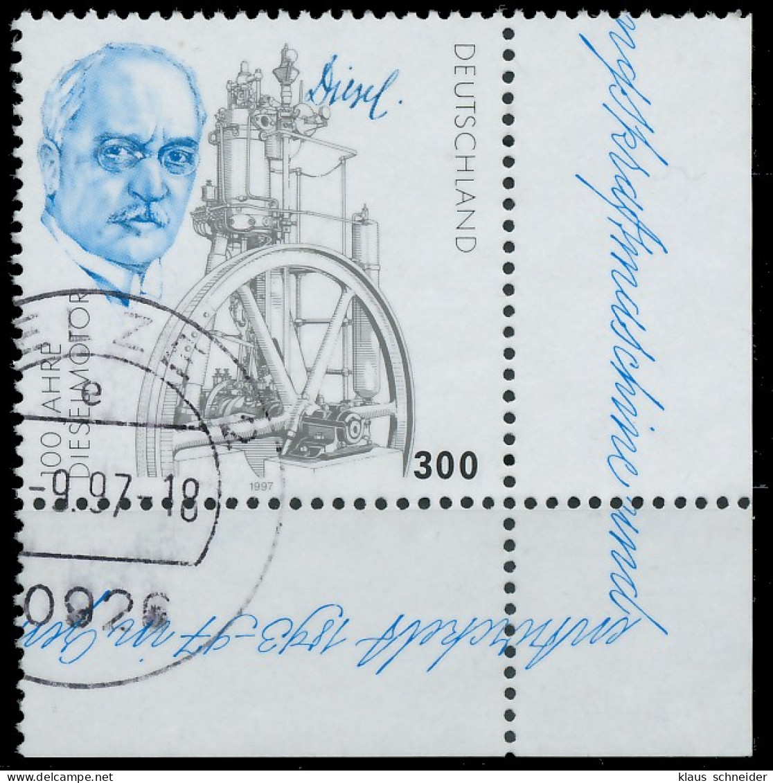 BRD BUND 1997 Nr 1942 Gestempelt ECKE-URE X558092 - Used Stamps