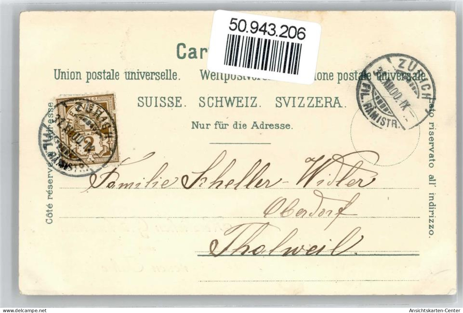 50943206 - Zuerich - Other & Unclassified