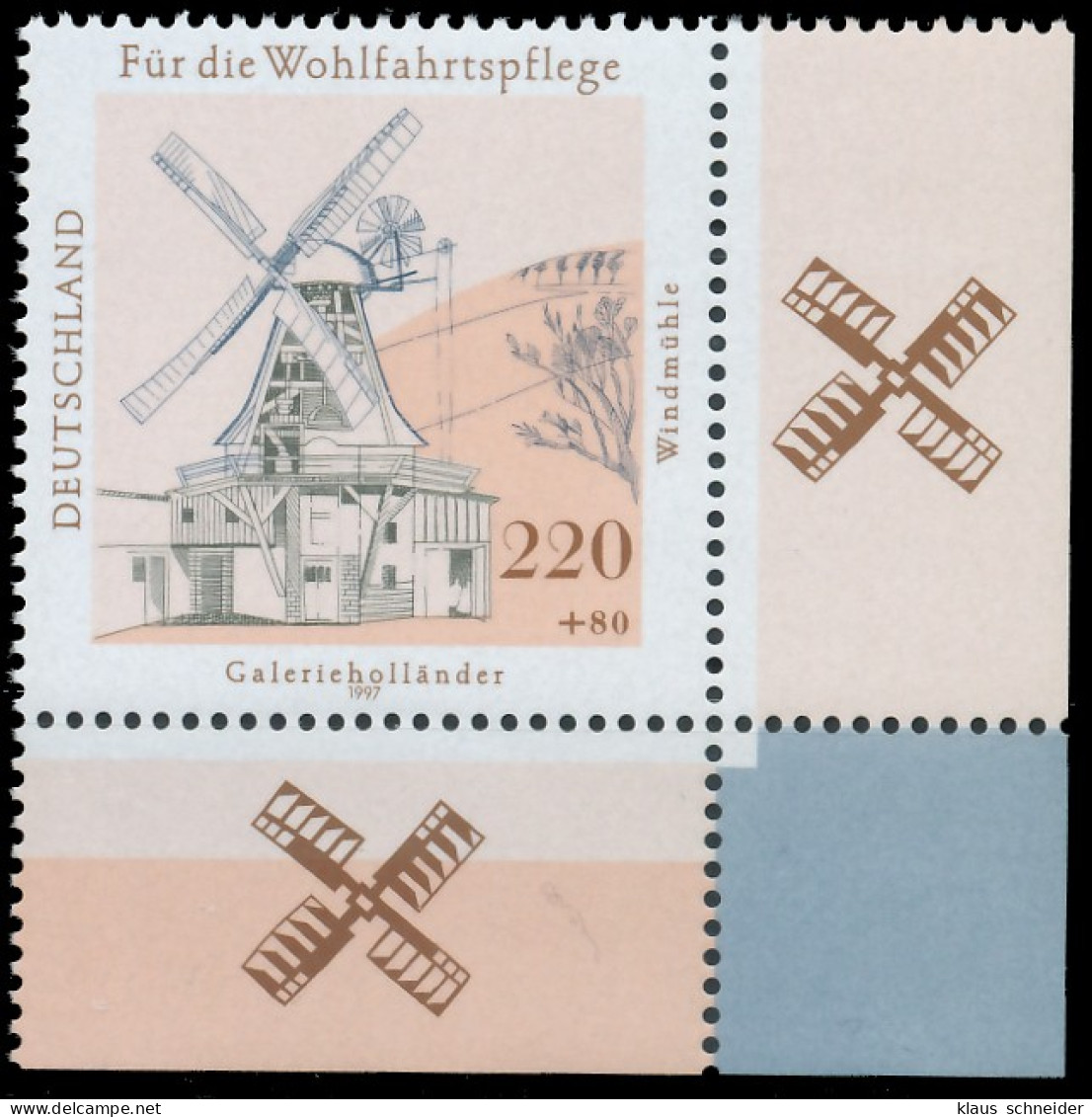 BRD BUND 1997 Nr 1952 Postfrisch ECKE-URE X55811A - Unused Stamps