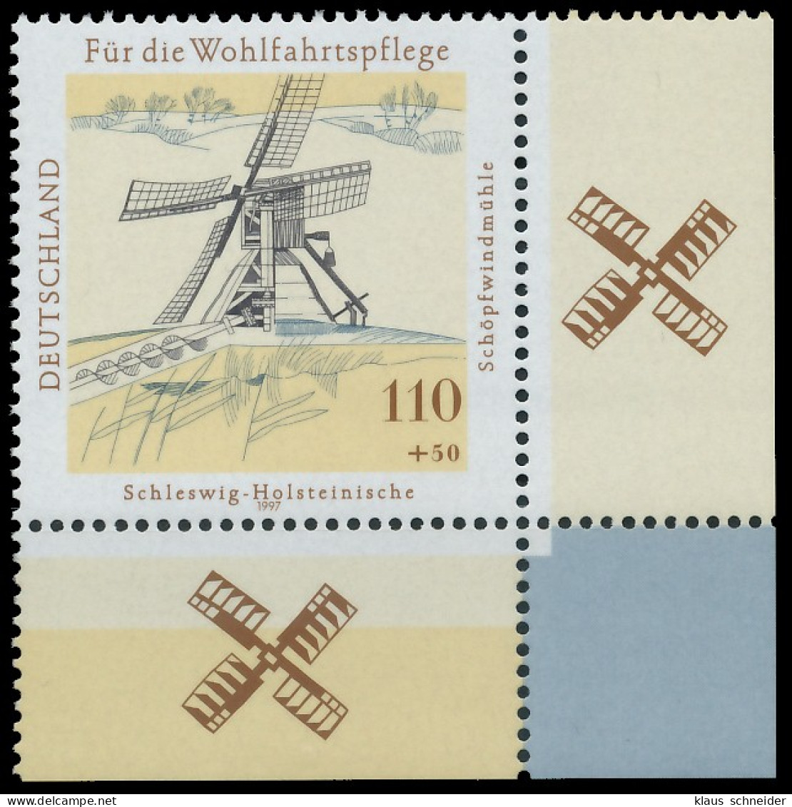 BRD BUND 1997 Nr 1951 Postfrisch ECKE-URE X558152 - Unused Stamps