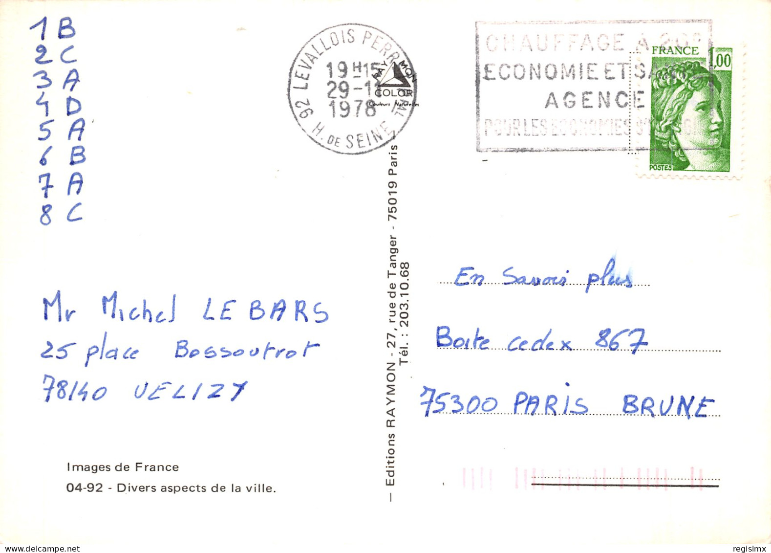 92-LEVALLOIS -N°2105-B/0161 - Levallois Perret
