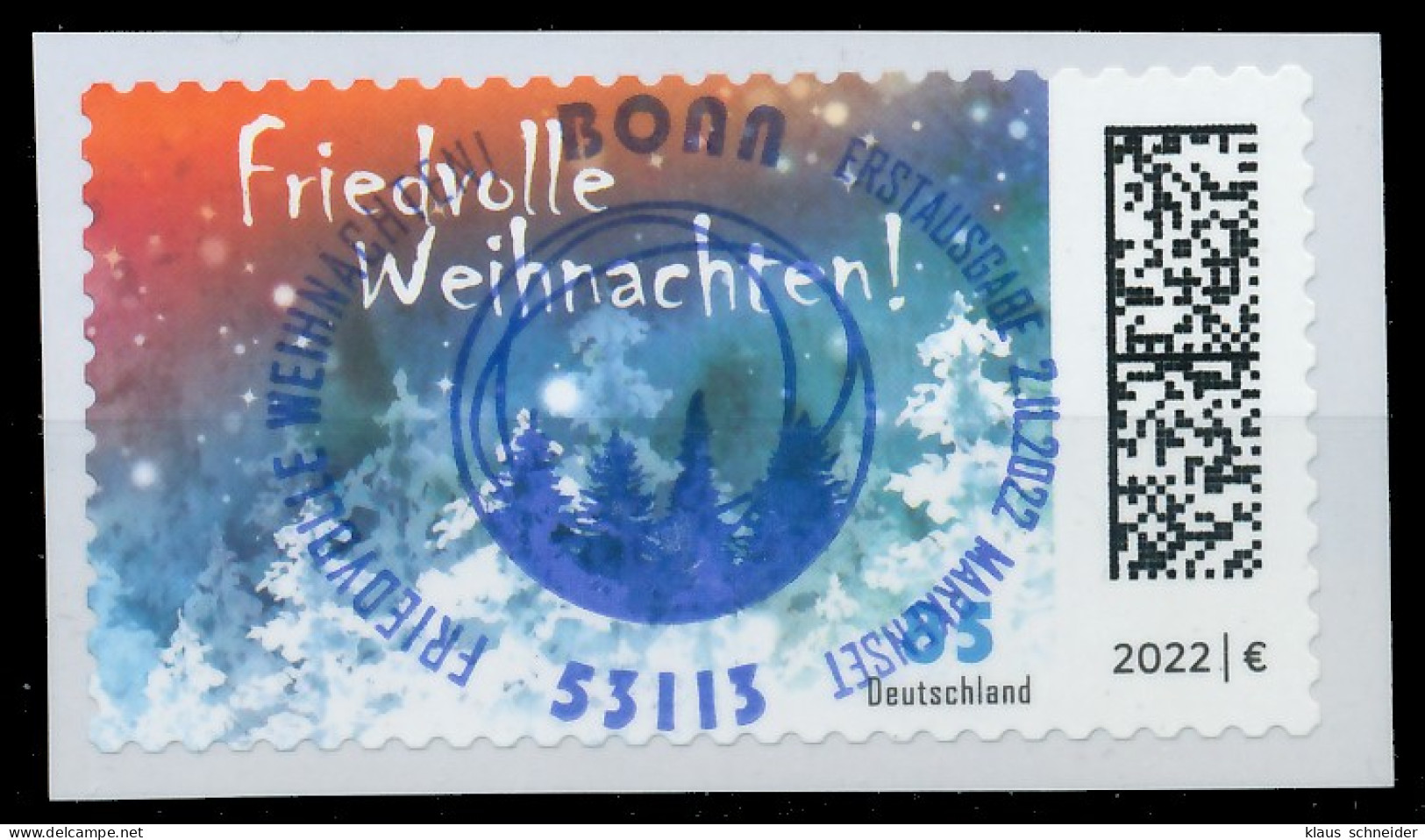 BRD BUND 2022 Nr 3730f ESST Zentrisch Gestempelt X558222 - Used Stamps