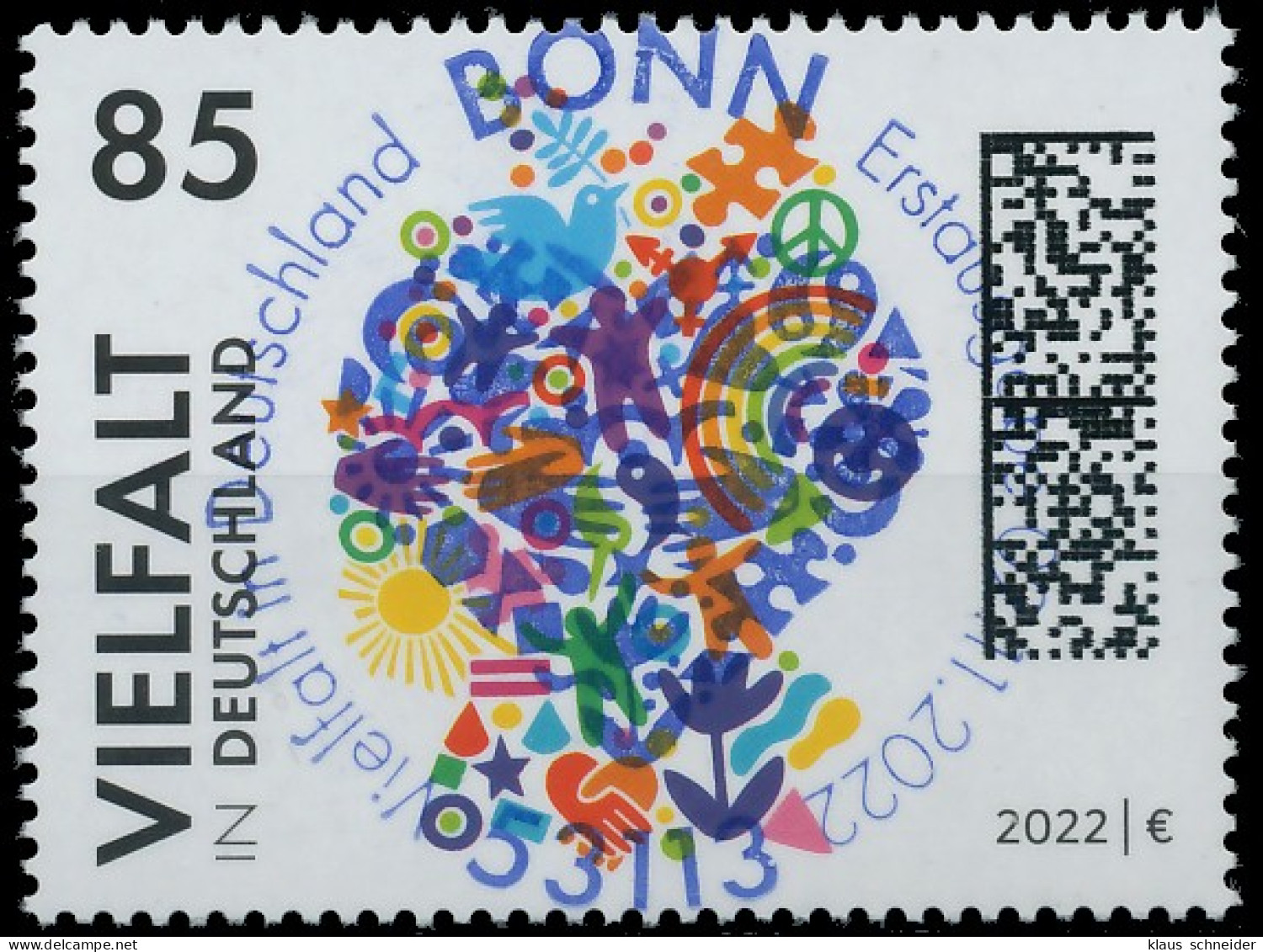 BRD BUND 2022 Nr 3727 ESST Zentrisch Gestempelt X55826E - Used Stamps