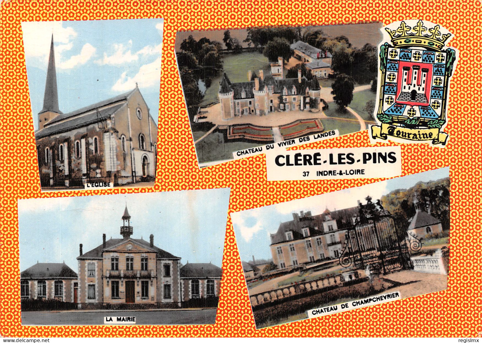 37-CLERE LES PINS-N°2106-B/0339 - Cléré-les-Pins