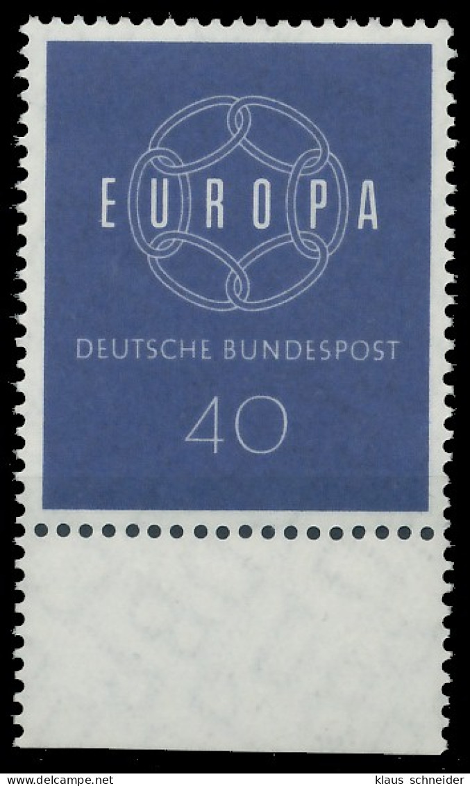BRD BUND 1959 Nr 321 Postfrisch URA X558312 - Ongebruikt