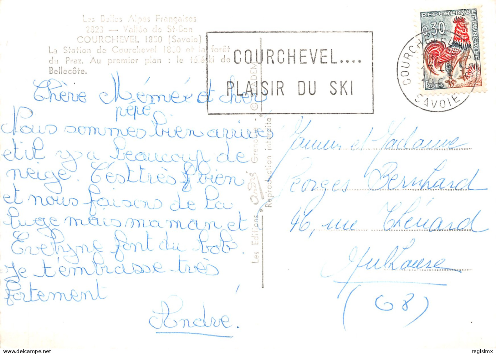 73-COURCHEVEL 1850-N°2106-A/0043 - Courchevel