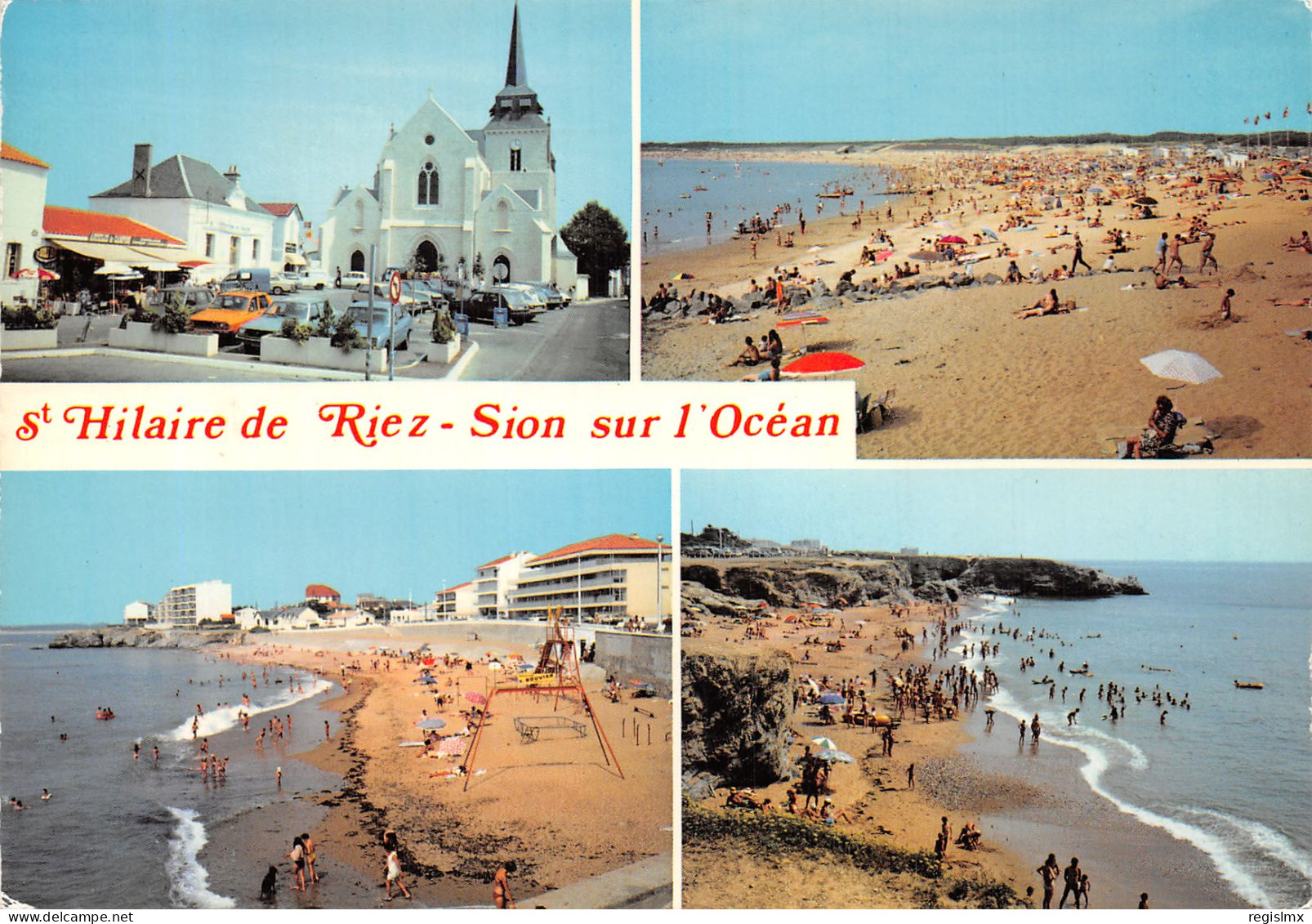 85-SAINT HILAIRE DE RIEZ SION SUR L OCEAN-N°2107-A/0365 - Saint Hilaire De Riez