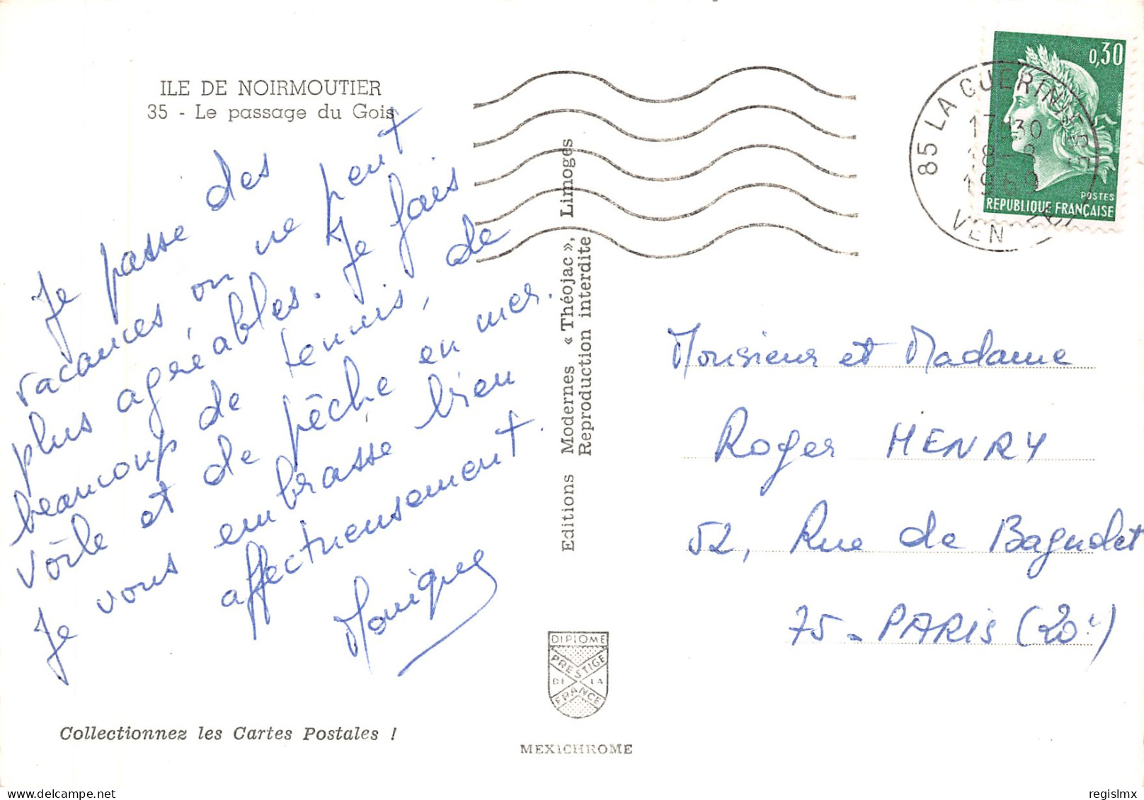85-NOIRMOUTIER PASSAGE DU GOIS-N°2107-A/0091 - Noirmoutier