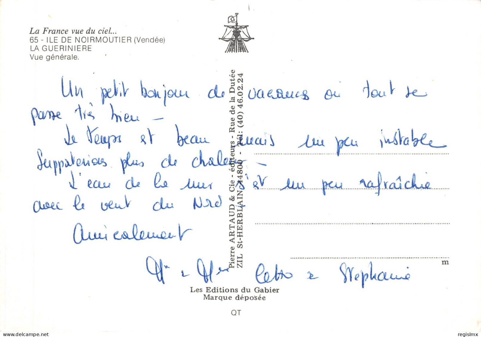 85-NOIRMOUTIER LA GUERINIERE-N°2107-A/0051 - Noirmoutier