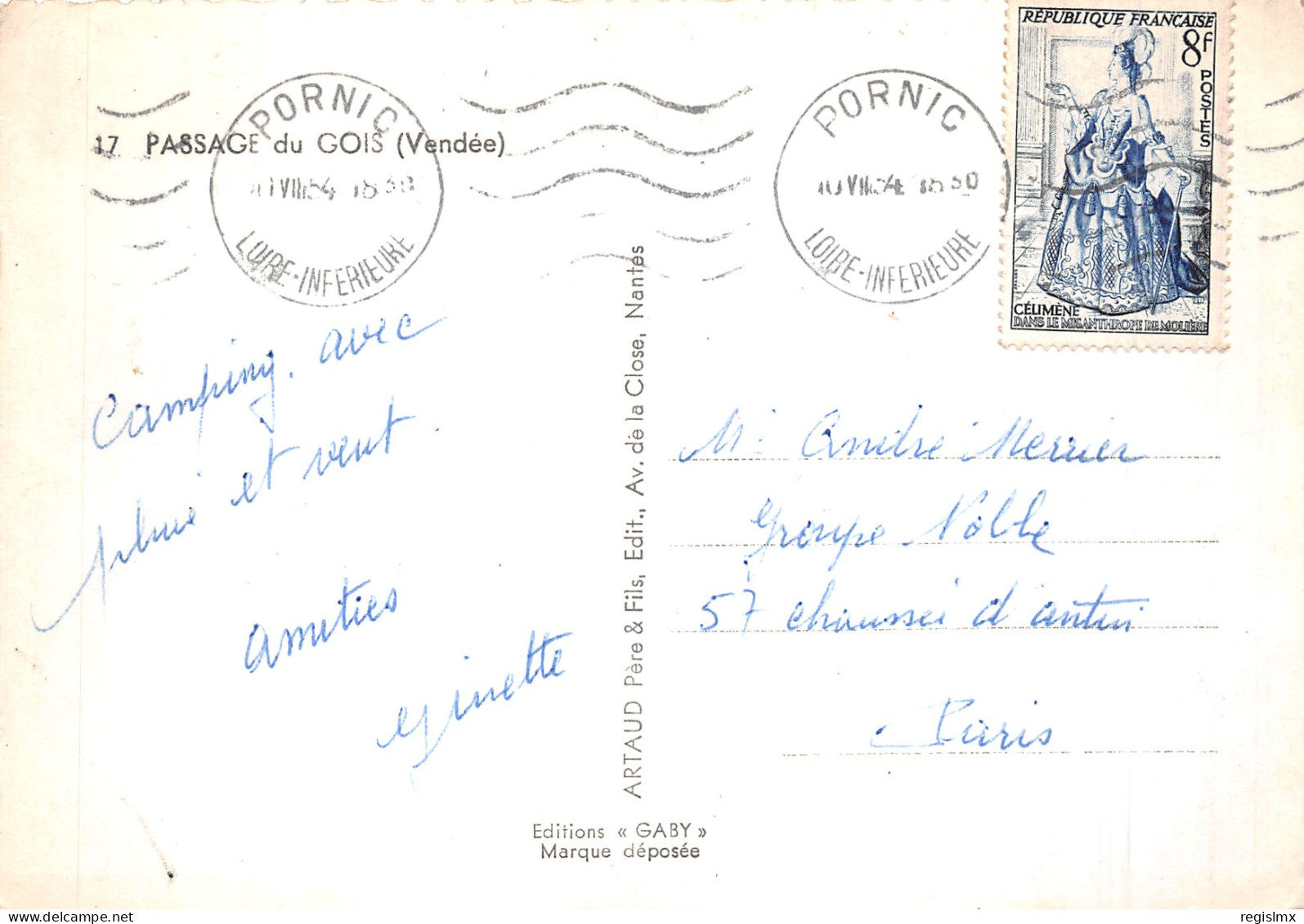 85-NOIRMOUTIER PASSAGE DU GOIS-N°2107-A/0055 - Noirmoutier