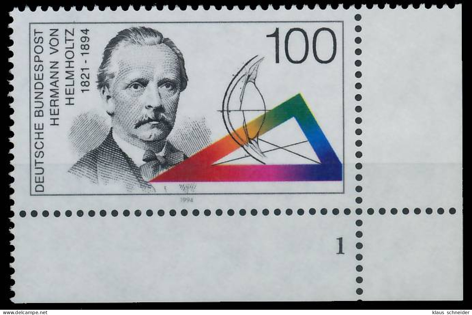 BRD BUND 1994 Nr 1752 Postfrisch FORMNUMMER 1 X56F312 - Unused Stamps