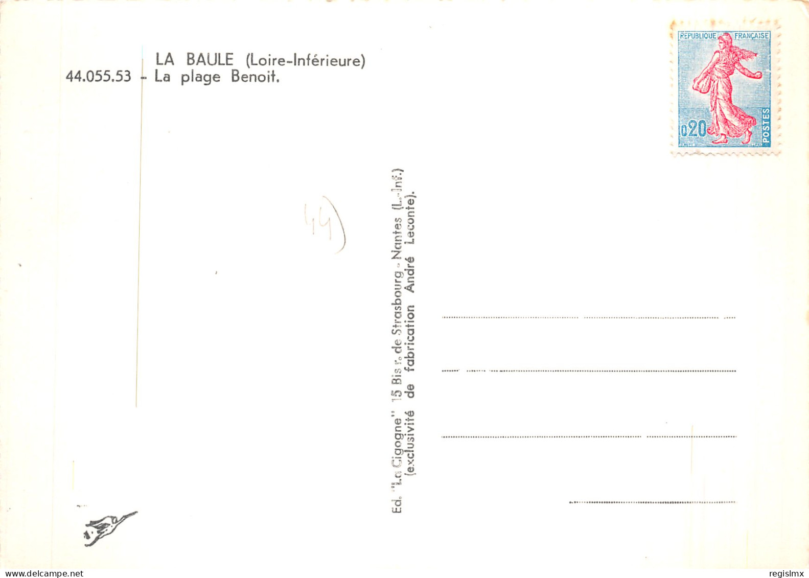 44-LA BAULE-N°2107-D/0071 - La Baule-Escoublac