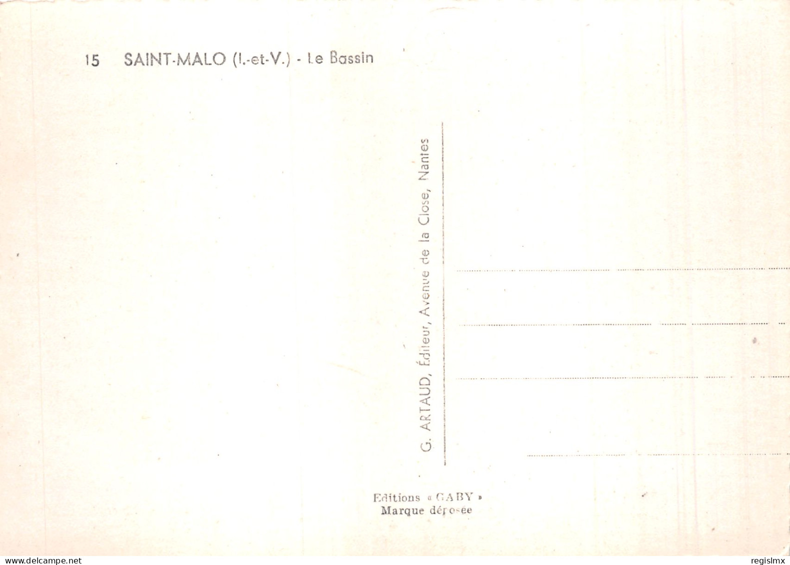 35-SAINT MALO-N°2107-B/0311 - Saint Malo