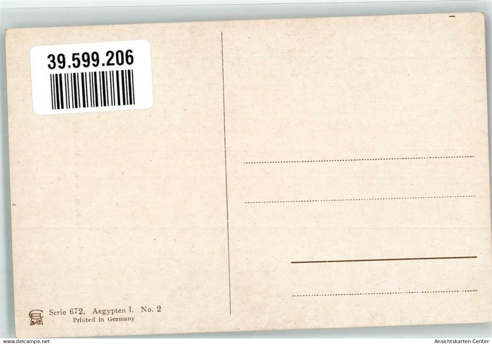 39599206 - Abend Am Nil Serie 672 Aegypten Nr. 2 - Other & Unclassified