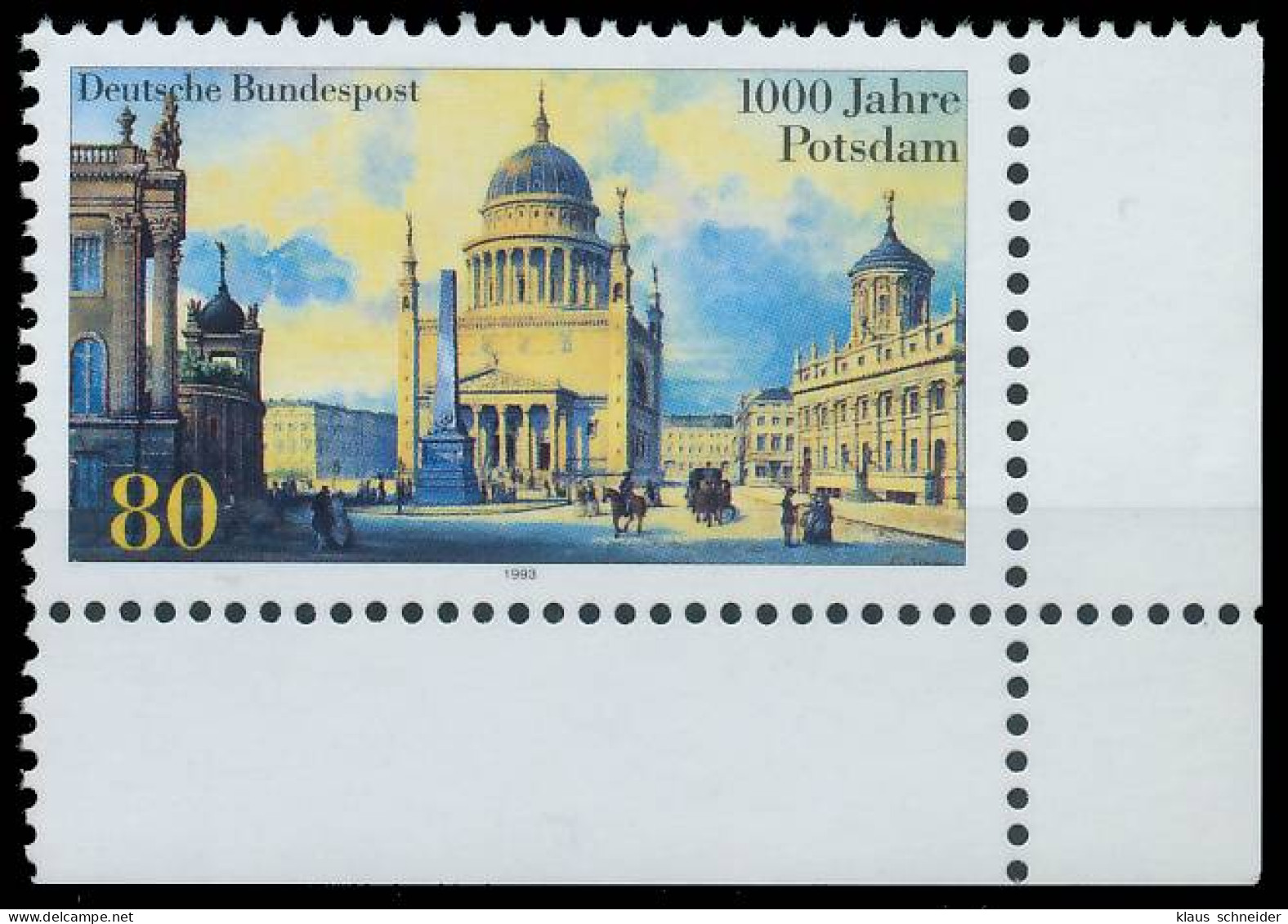 BRD BUND 1993 Nr 1680 Postfrisch ECKE-URE X56F75E - Unused Stamps