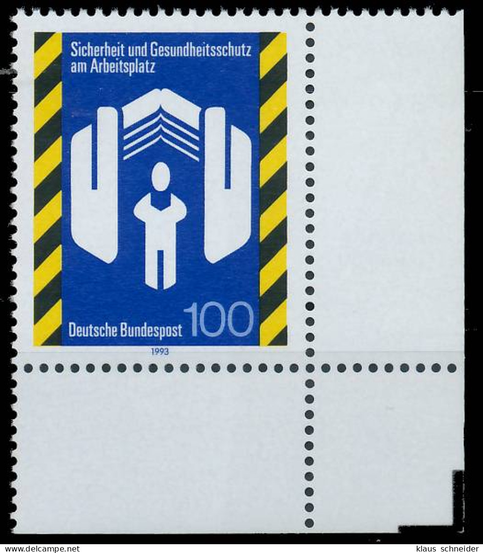 BRD BUND 1993 Nr 1649 Postfrisch ECKE-URE X56F8BE - Unused Stamps