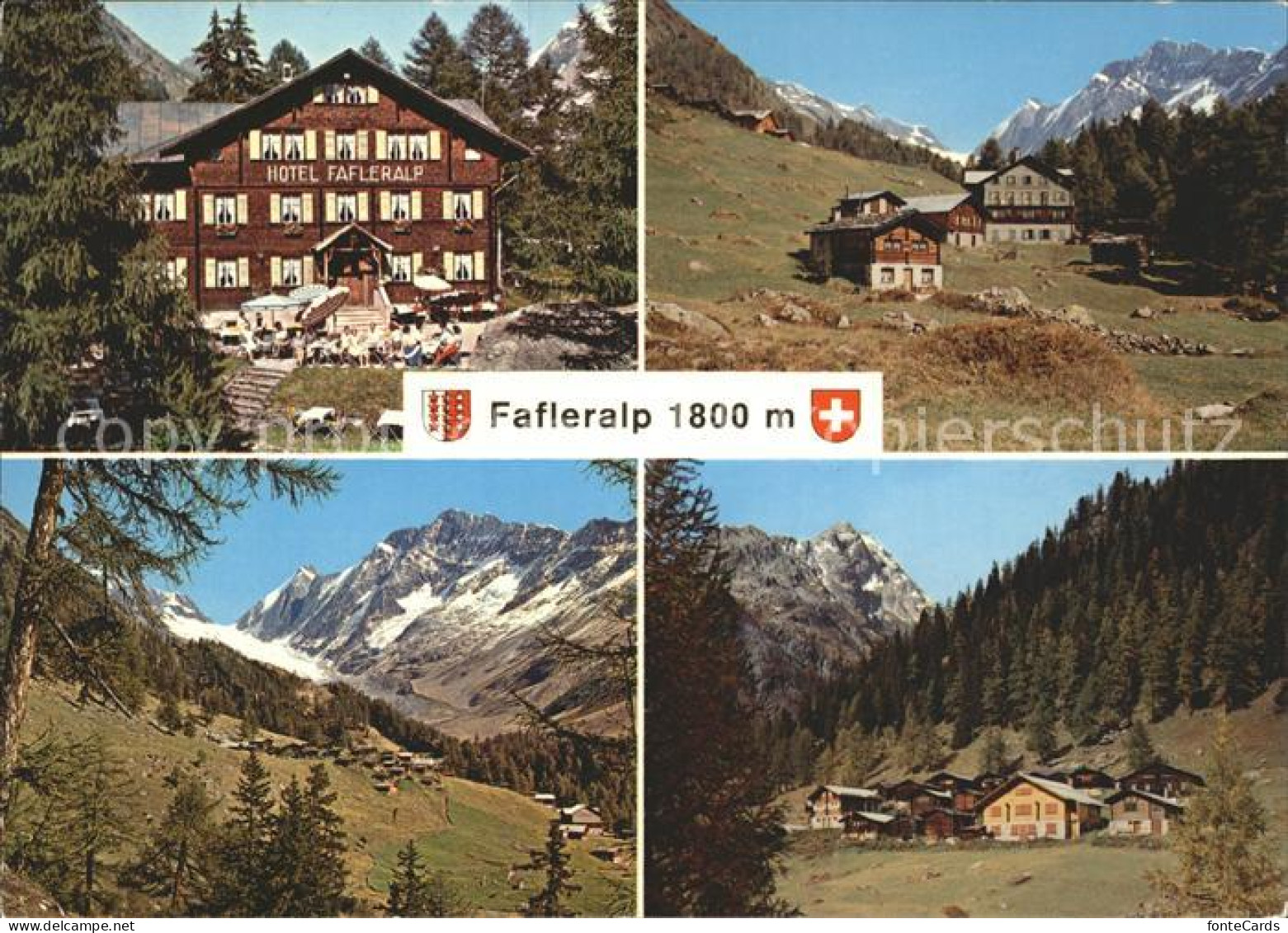 11875541 Fafleralp Loetschental Hotel Dorfpartien Blatten VS - Autres & Non Classés