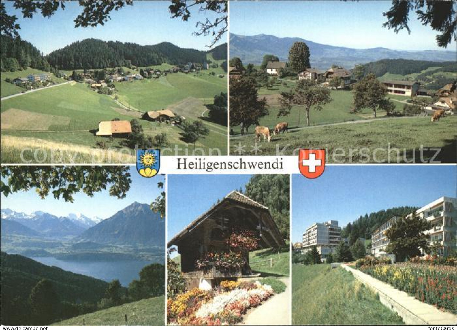 11875511 Heiligenschwendi Panorama Thunersee Teilansichten Heiligenschwendi - Otros & Sin Clasificación