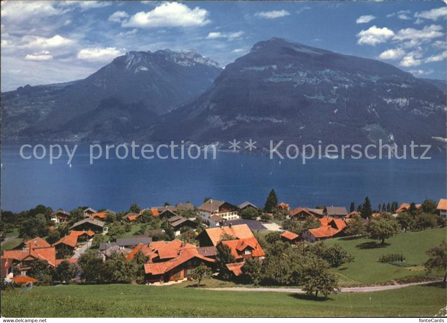 11875510 Krattigen Sigriswiler Rothorn Niederhorn Thunersee Krattigen - Other & Unclassified