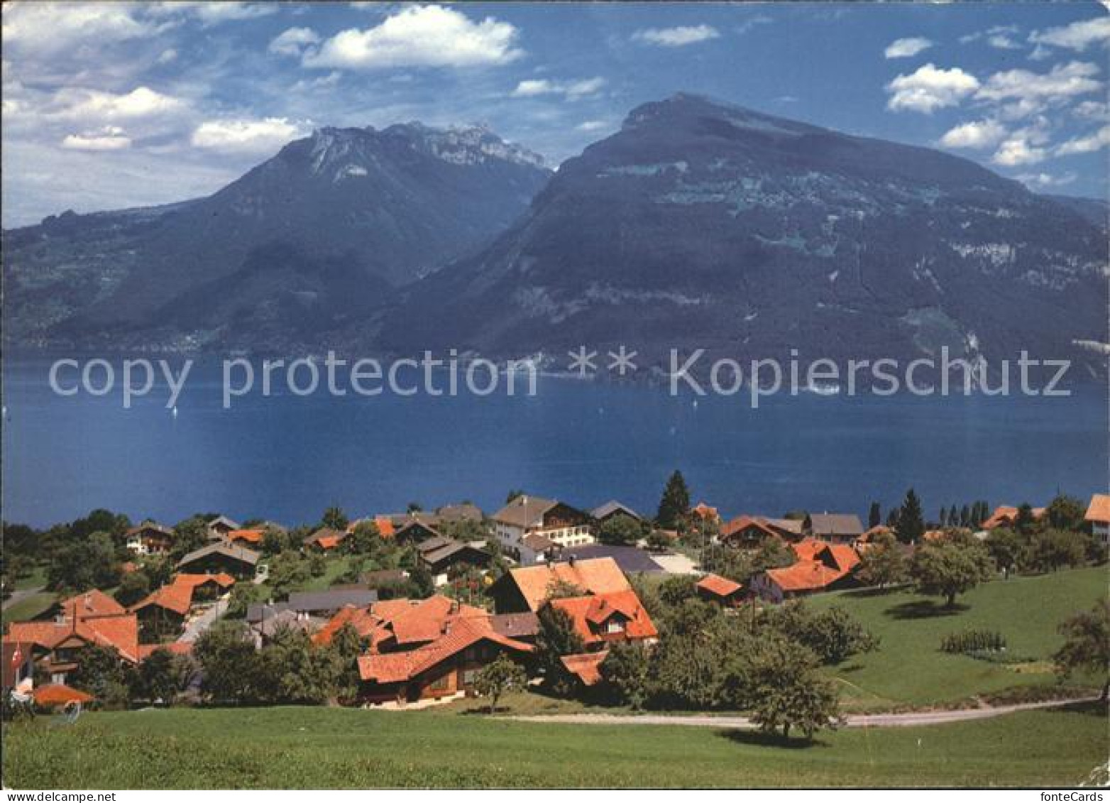 11875510 Krattigen Sigriswiler Rothorn Niederhorn Thunersee Krattigen - Autres & Non Classés