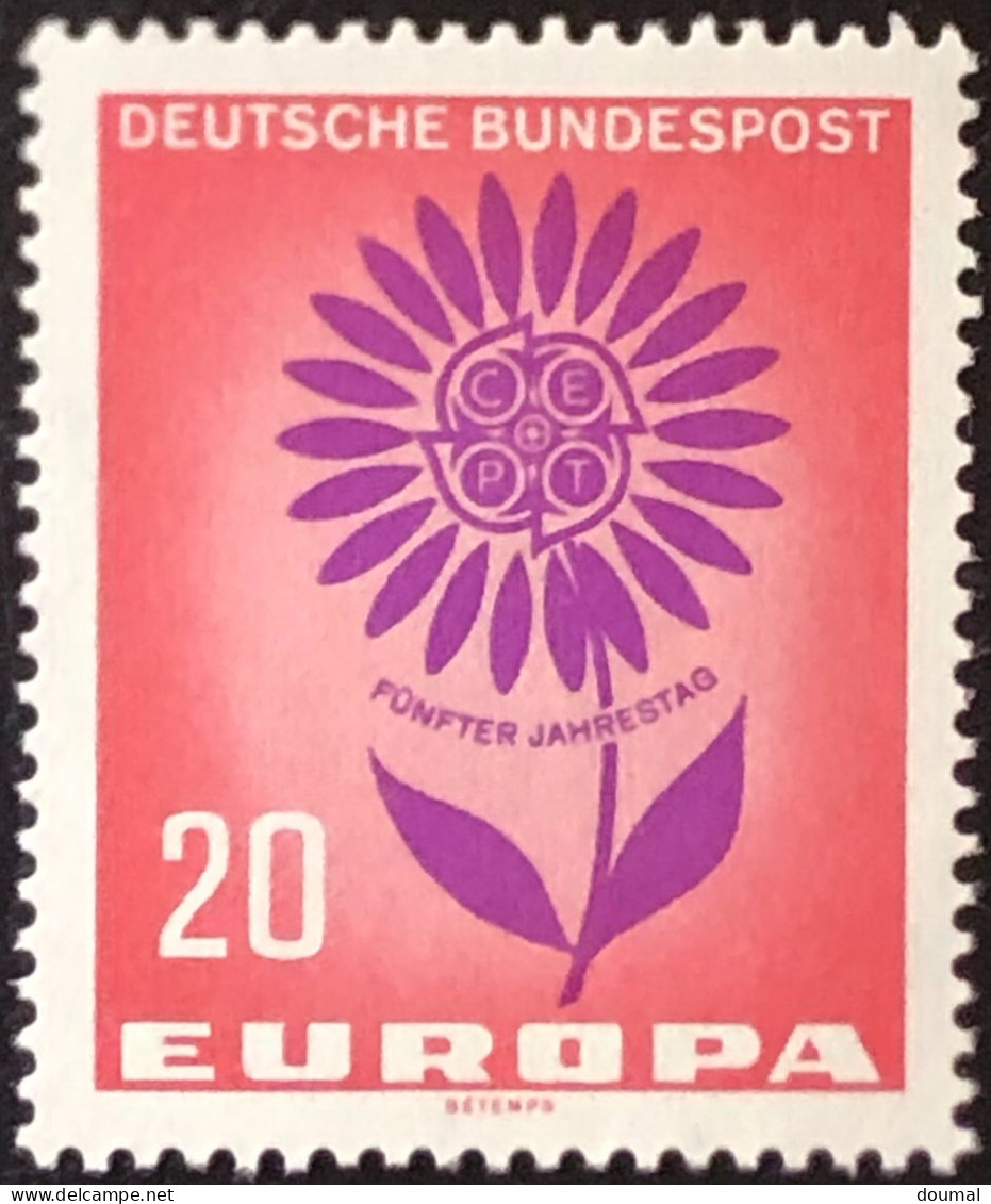 DeuTsche BundesposT Stamps Europa Series - Unused Stamps