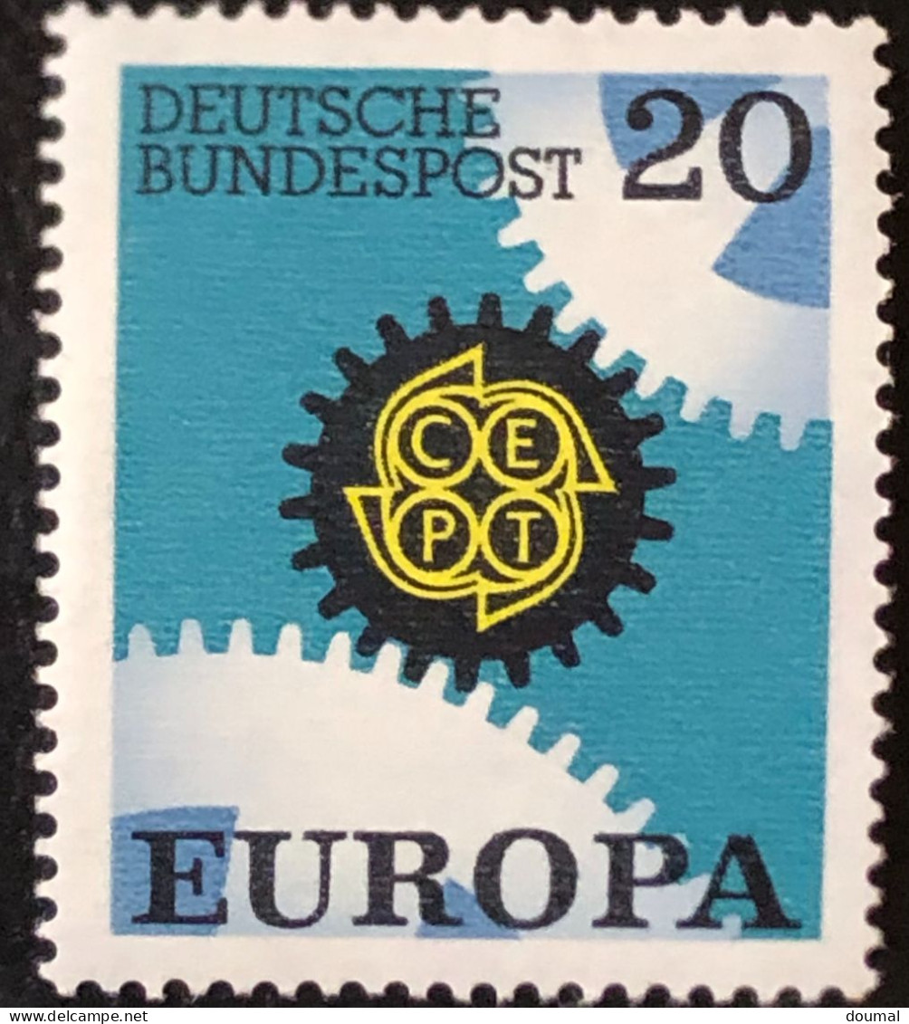 DeuTsche BundesposT Stamps Europa Series - Ungebraucht