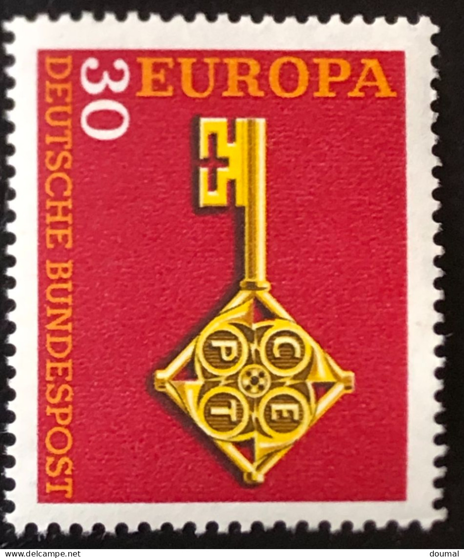 DeuTsche BundesposT stamps Europa series