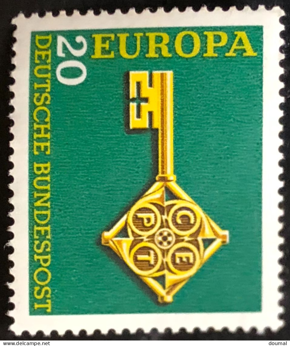 DeuTsche BundesposT stamps Europa series