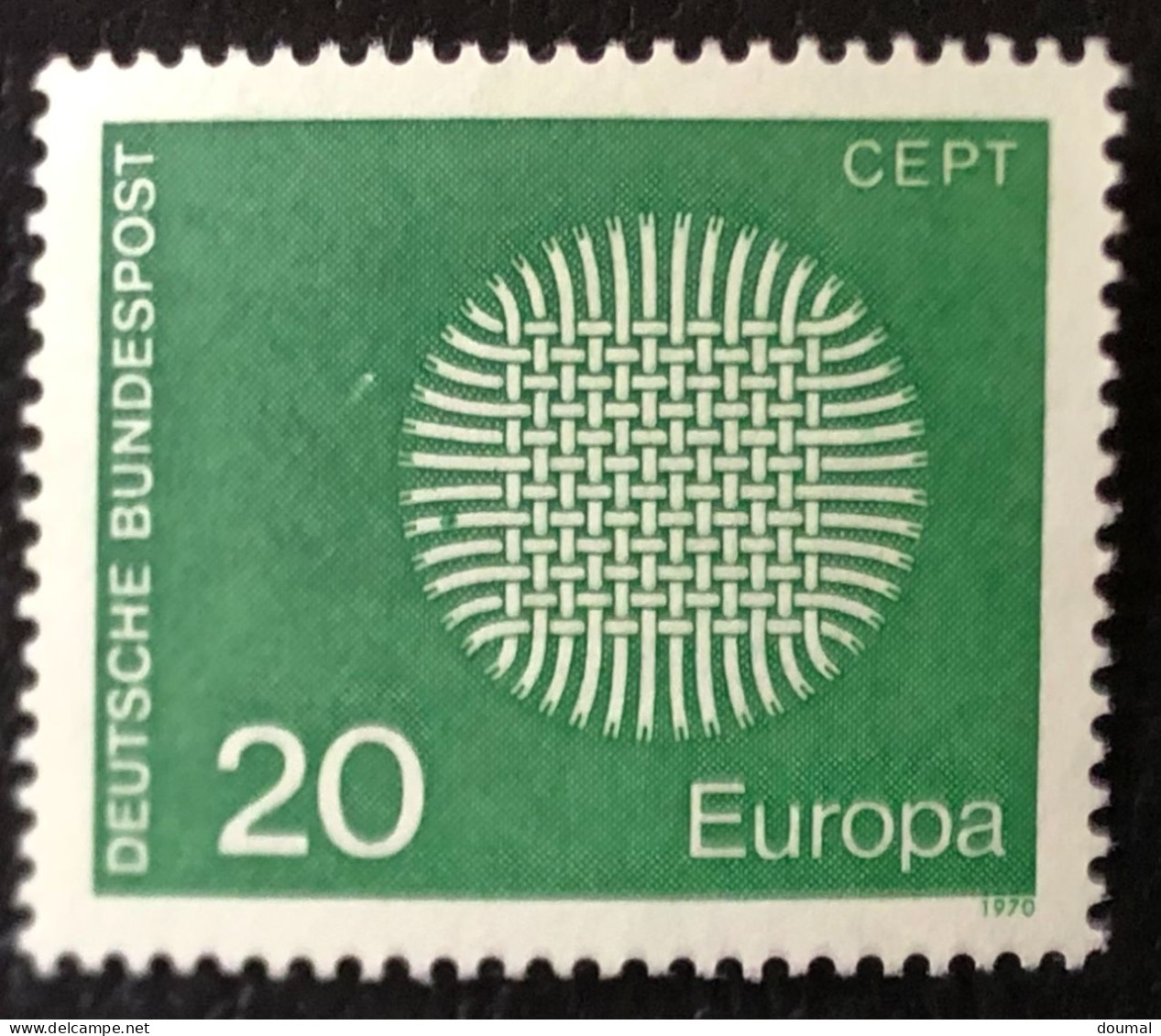 DeuTsche BundesposT stamps Europa series