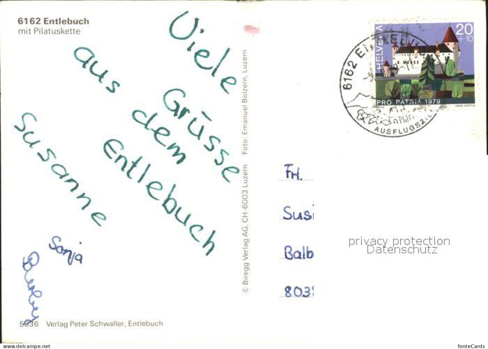 11875444 Entlebuch Mit Pilatuskett Entlebuch - Other & Unclassified