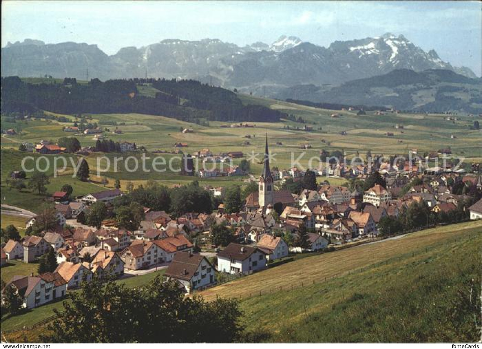 11875442 Gais AR Mit Alpstein Und Saentis Gais - Sonstige & Ohne Zuordnung