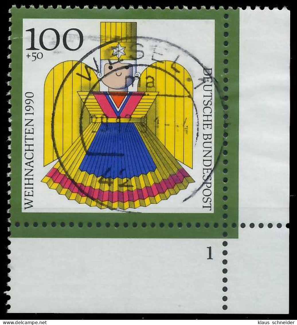 BRD BUND 1990 Nr 1487 Zentrisch Gestempelt FORMNUMMER 1 X575D1A - Used Stamps